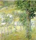 Robert Reid Famous Paintings - Hillside in Summer